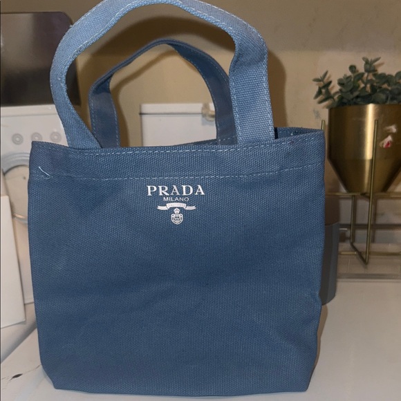 Prada Slate Blue Women's Tote - Picture 2 of 5